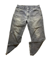 Load image into Gallery viewer, VTG Levis 505 Jeans Adult 36x30 Black Fade Straight Leg Baggy Denim 90s Mens