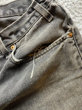 Load image into Gallery viewer, VTG Levis 505 Jeans Adult 36x30 Black Fade Straight Leg Baggy Denim 90s Mens