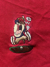 Load image into Gallery viewer, VTG Tasmanian Devil Shirt Adult 2XL Embroidered Warner Bros TAZ Golf Polo Mens