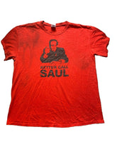 Load image into Gallery viewer, Better Call Saul Shirt Adult Large Goodman Breaking Bad TV Streetwear Red Mens