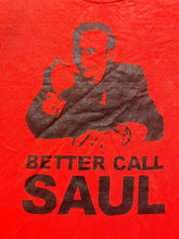 Load image into Gallery viewer, Better Call Saul Shirt Adult Large Goodman Breaking Bad TV Streetwear Red Mens