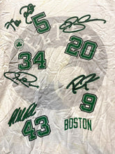 Load image into Gallery viewer, 2008 Boston Celtics Shirt Adult Extra Large Beige NBA Basketball Sportswear Mens