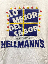 Load image into Gallery viewer, VTG Hellmann's Shirt Adult Extra Large Single Stitch Mayonaise Spanish 90s Mens