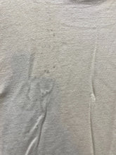 Load image into Gallery viewer, Burgundy Shirt Adult Large Beige Oversized Slit Rap Hip Hop Streetwear Mens