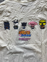 Load image into Gallery viewer, Naruto x Hello Kitty Shirt Adult Large Anime Cartoon Streetwear Crewneck Mens