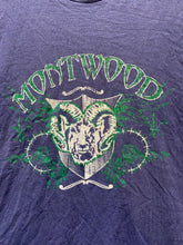 Load image into Gallery viewer, Montwood Rams Shirt Adult Medium Navy Crewneck Sportswear High School Mens