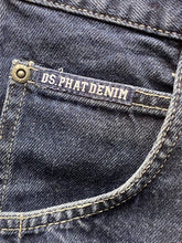 Load image into Gallery viewer, Phat Farm Jeans Adult Large (30x17.5) Straight Leg Baggy Hip Hop Cut Off Mens