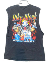 Load image into Gallery viewer, Daytona Beach Bike Week Shirt Adult Large Black Motorcycle Biker CLOWN Tank Men