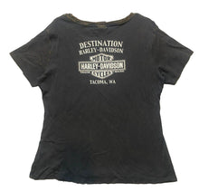 Load image into Gallery viewer, Harley Davidson Shirt Womens 2X 2XL Genuine Motorcycle Tacoma Biker Destination