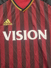 Load image into Gallery viewer, Adidas Jersey Adult Medium Three Stripes Logo Vision Climacool Soccer Mens