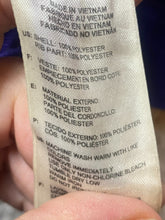 Load image into Gallery viewer, Adidas Jacket Womens Small Zip Up Trefoil Logo Mock Neck Snaps Sportswear Active