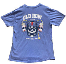 Load image into Gallery viewer, Old Row Shirt Adult Large Beer Skull Football Grunge Streetwear Mens