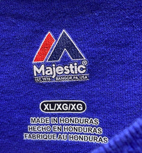 Load image into Gallery viewer, Philadelphia 76ers Majestic Shirt Adult Extra Large Blue NBA Basketball Mens