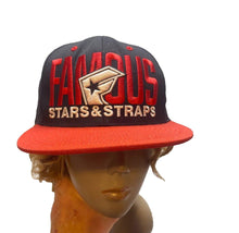 Load image into Gallery viewer, Famous Star and Straps Hat Adult Snapback Baseball Wool Spell Out Logo Mens