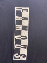 Load image into Gallery viewer, Famous Shirt Adult 2XL Black Stars And Straps Spell Out Logo Skater T-Shirt Mens