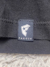 Load image into Gallery viewer, Famous Shirt Adult 2XL Black Stars And Straps Spell Out Logo Skater T-Shirt Mens