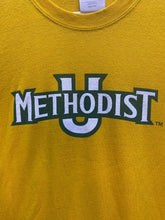 Load image into Gallery viewer, Methodist University Shirt Adult Large Yellow Monarchs NCAA College Sports Mens