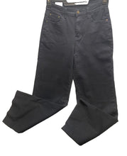 Load image into Gallery viewer, KDF Jeans Womens 8 Black Straight Leg Pants Pockets Workwear Ladies