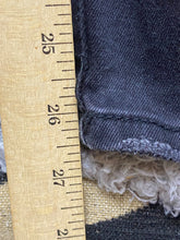 Load image into Gallery viewer, Blue Topic Jeans Juniors 11/12 Black Denim Distressed Grunge Streetwear Girls