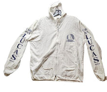 Load image into Gallery viewer, Cabo San Lucas Jacket Adult Medium White Lightweight Full Zip Hoodie Mexico Mens