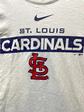 Load image into Gallery viewer, St Louis Cardinals Shirt Adult Large Gray Nike Sportswear MLB Baseball Mens