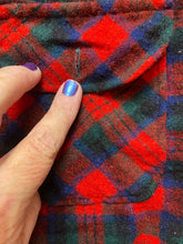 Load image into Gallery viewer, VTG Pendleton Shirt Adult Large Red Navy Macduff Tartan Plaid Wool Flannel Mens