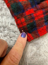 Load image into Gallery viewer, VTG Pendleton Shirt Adult Large Red Navy Macduff Tartan Plaid Wool Flannel Mens