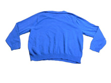 Load image into Gallery viewer, CHAPS Sweater Adult 2XL XXL Blue V-Neck Knitted Outerwear Pullover Mens