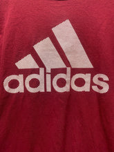Load image into Gallery viewer, Adidas Shirt Adult Medium Maroon Three Stripes Logo Go To Athletic Active Mens