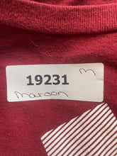 Load image into Gallery viewer, Adidas Shirt Adult Medium Maroon Three Stripes Logo Go To Athletic Active Mens