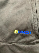 Load image into Gallery viewer, AND1 Jacket Adult 2XL XXL Black Hoodie Windbreaker Lightweight Pullover Mens