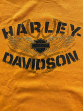 Load image into Gallery viewer, Harley Davidson Shirt Youth Large Orange Angel Wings Motorcycle Biker USA Girls