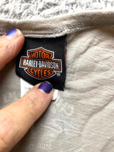 Load image into Gallery viewer, Harley Davidson Shirt Womens Large Gray Motorcycles Biker V-Neck Streetwear Lady