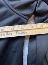 Load image into Gallery viewer, Bebe Jacket Womens Large Black Gray Sport Full Zip Bomber Fleece Activewear Lady