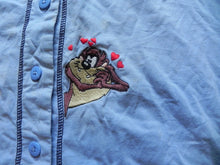 Load image into Gallery viewer, VTG Looney Tunes Shirt Womens 3XL XXXL Taz Tazmanian Devil Baseball Jersey Lady