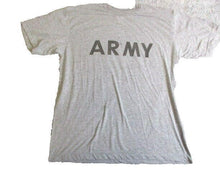 Load image into Gallery viewer, VTG Army Shirt Adult Large Spell Out Physical Fitness Uniform Short Sleeve Mens