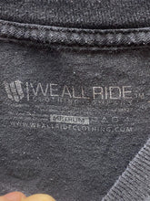 Load image into Gallery viewer, We All Ride Shirt Adult Medium Black Spell Out Streetwear Biker Motorcycle Mens