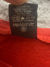 Load image into Gallery viewer, Stussy Shirt Adult Medium Red SS Script Logo Streetwear Skater Crewneck Mens