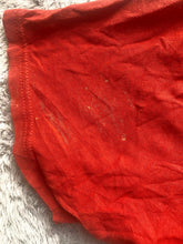 Load image into Gallery viewer, Stussy Shirt Adult Medium Red SS Script Logo Streetwear Skater Crewneck Mens