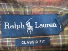 Load image into Gallery viewer, Ralph Lauren Shirt Adult Extra Large Classic Fit Plaid Button Up Casual Mens