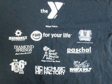 Load image into Gallery viewer, Rocktoberfest Shirt Adult Medium Black Half Marathon & 5K Rock Concert Tee Mens