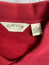 Load image into Gallery viewer, Orvis Shirt Adult Extra Large Red Sporting Traditions Casual Golf Polo Mens