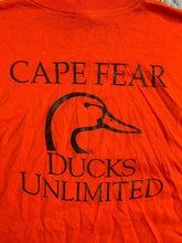 Load image into Gallery viewer, VTG Ducks Unlimited Shirt Adult Extra Large Orange Cape Fear Y2K Streetwear Mens
