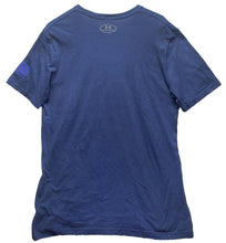 Load image into Gallery viewer, Under Armour Shirt Adult Medium Navy Land Of The Free Home Of The Brave USA Mens