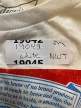 Load image into Gallery viewer, Budweiser Shirt Adult Small White King Of Beers Streetwear Larger Beer Mens NWT