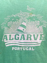Load image into Gallery viewer, VTG Algarve Portugal Shirt Adult 2X 2XL Green Sail Boat Sailing Palm Tree Mens