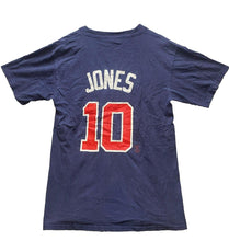 Load image into Gallery viewer, Atlanta Braves Shirt Adult Medium Chipper Jones #10 Majestic MLB Baseball Mens