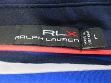 Load image into Gallery viewer, RLX Ralph Lauren Adult Large Polo Shirt Collared Buttons Golf Striped Mens