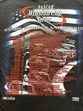 Load image into Gallery viewer, VTG NASCAR Shirt Adult Large Black Winston Cup Series Stars Stripes Speed 2003