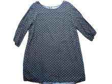 Load image into Gallery viewer, Old Navy Dress Womens 2XL XXL Back Zip White Polka Dot Viscose Casual Ladies